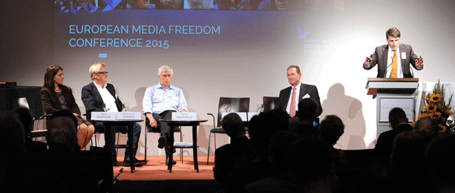   Ein Zentrum für die Pressefreiheit    | Eindrücke von der Eröffungskonferenz des ECPMF  