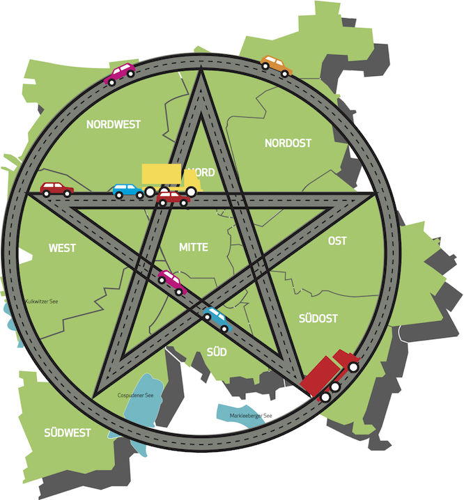   Editorial 05/2016 | Hier ist die Lösung der Leipziger Verkehrsprobleme: Das Tunnel-Pentagramm  