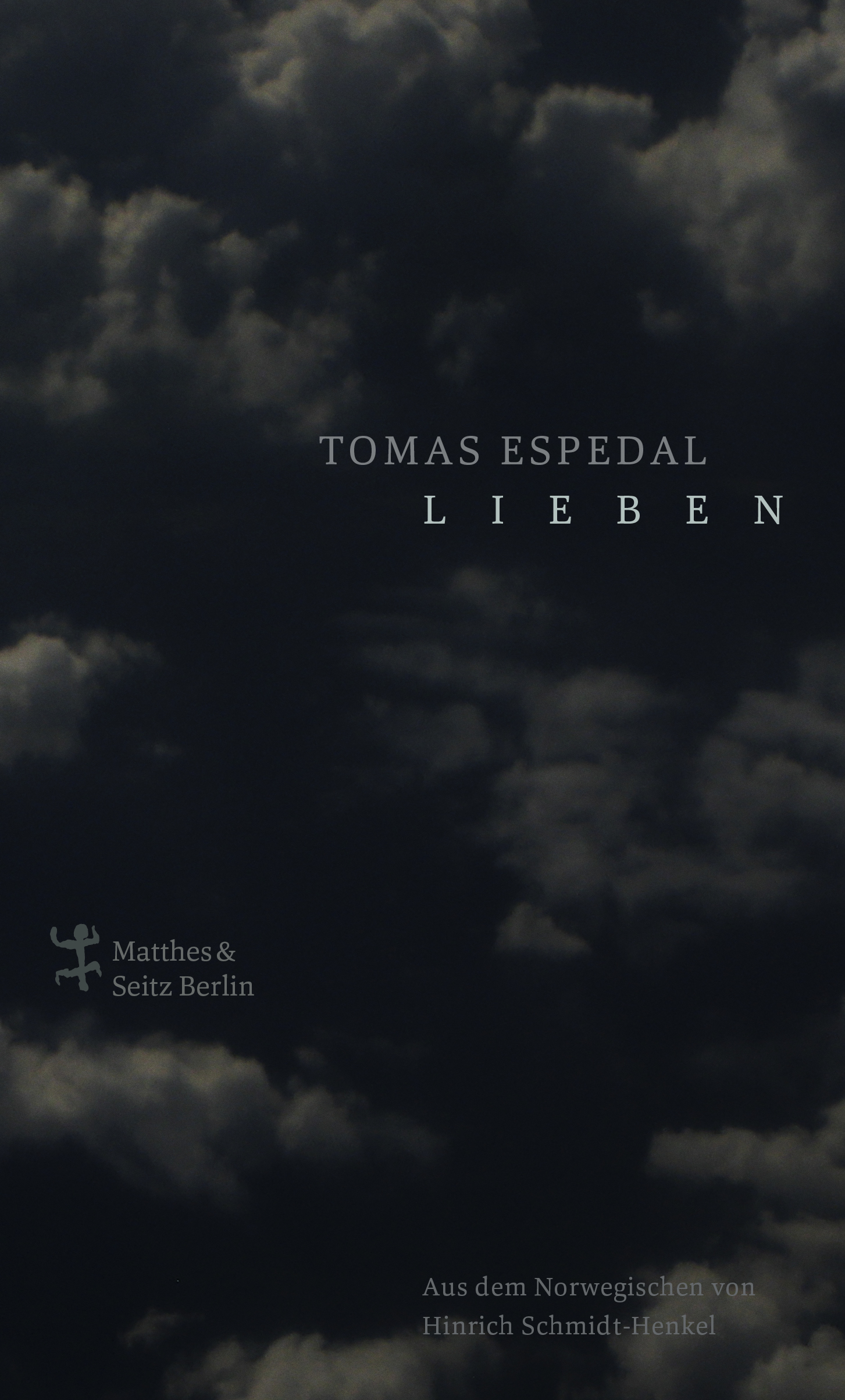 Lieben, Cover: Matthes &amp; Seitz Verlag
