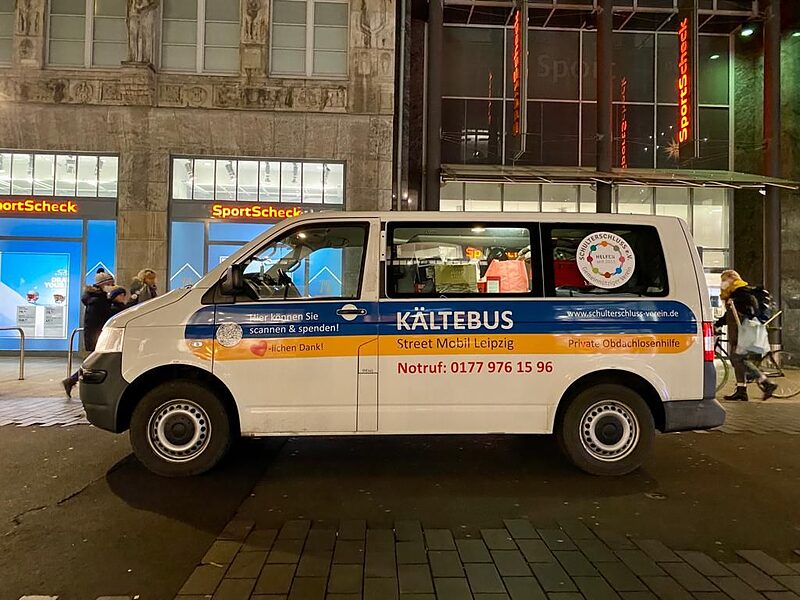 Foto vom Kältebus
