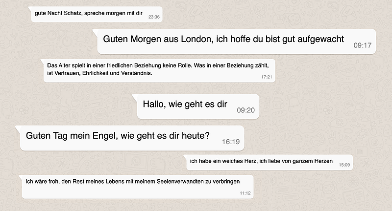 »Guten Morgen, mein Engel« | Eine Leipzigerin verliert mehrere tausend Euro an einen Liebesschwindler, dann wird wegen Geldwäsche gegen sie ermittelt