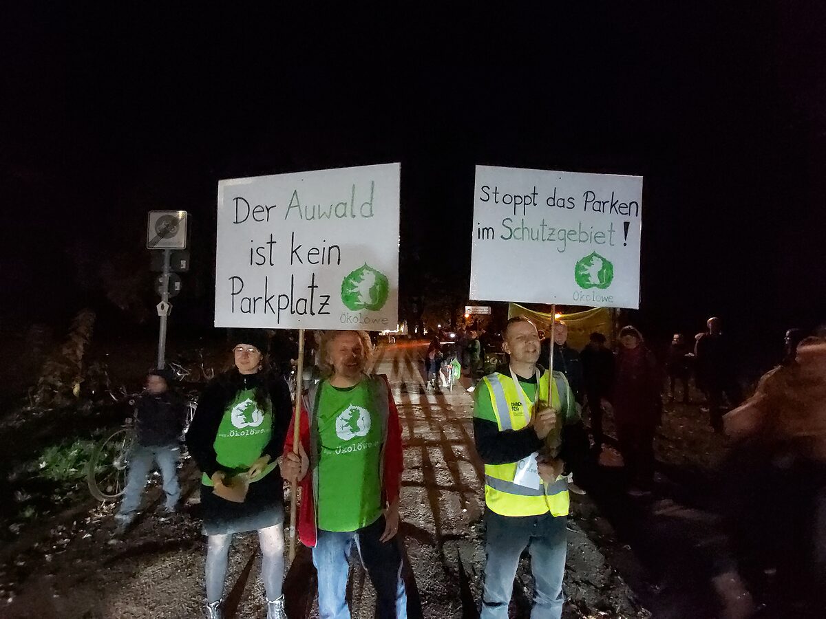   1:0 gegen Falschparker | Vier Kundgebungen am Dienstagabend richteten sich gegen Wildparker unter den Fußballfans  