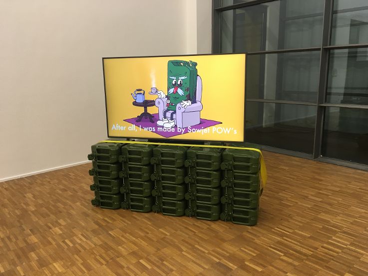   Die unaufgearbeitete kulturelle DNA | Galerie für zeitgenössische Kunst zeigt »Jerrycans to Can Jerry«  