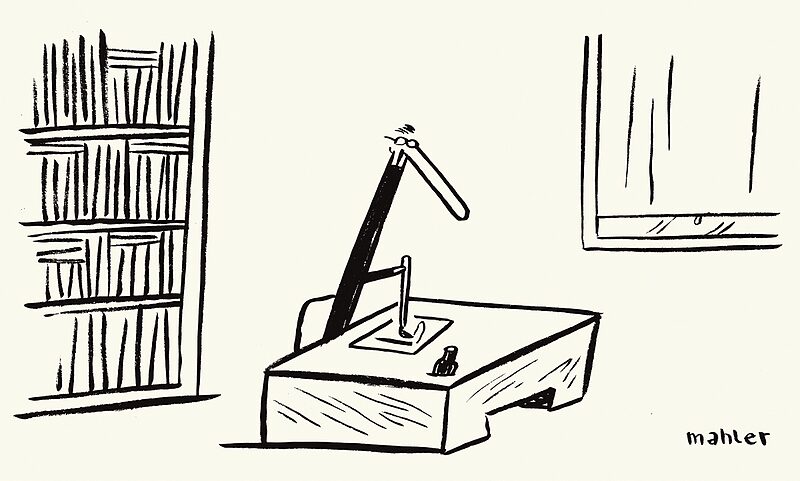 »Ich zeichne nutzlose Bücher« | Comic-Künstler Nicolas Mahler über große Namen, unfreundliche Redaktionen und zweiköpfige Embryos