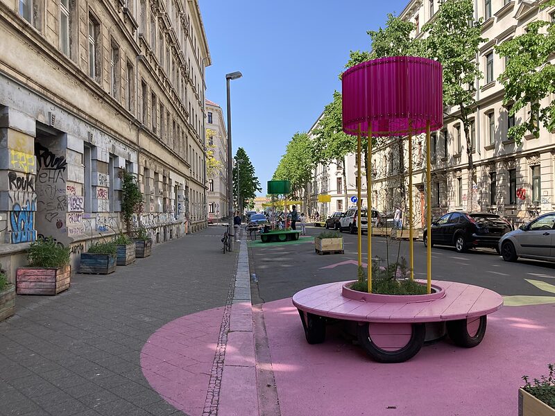 Superblock im Leipziger Osten | Über das Pilotprojekt sind nicht alle glücklich