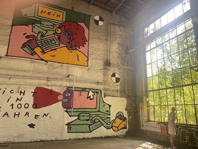 Kunst auf Ruinen | Das Ibug-Festival für urbane Kunst findet erstmals in Leipzig statt