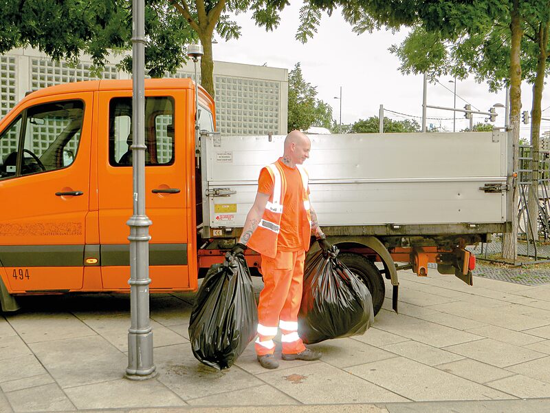 Früher Vogel fängt den Müll | Rundgang mit der Frühschicht der Leipziger Straßenreinigung