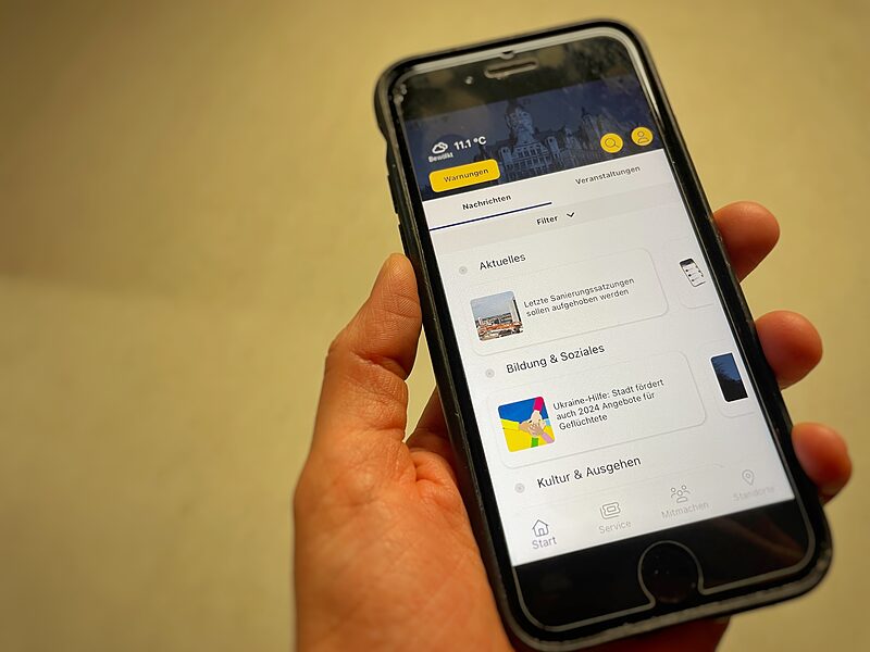 Leipzig, aber digital | Eine neue App bündelt Informationen und Dienstleistungen