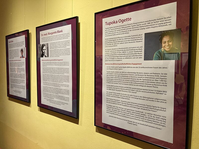 Die Realität anerkennen | Ausstellung in der Frauenkultur wirbt für neue Ehrenbürgerinnen