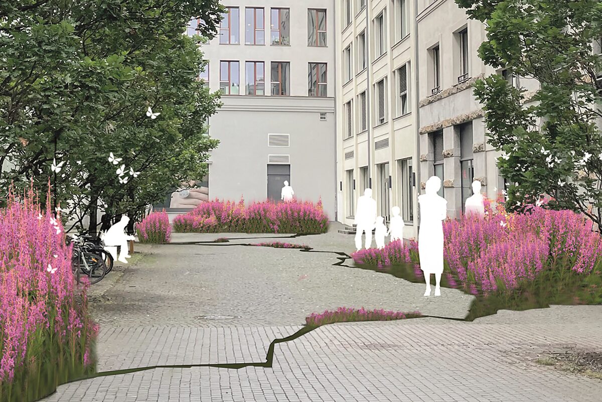   Trümmerblumen im Zwischenraum   | Eine erste Bilanz zum Bundesprogramm »Zukunftsfähige Innenstädte und Zentren« in Leipzig   