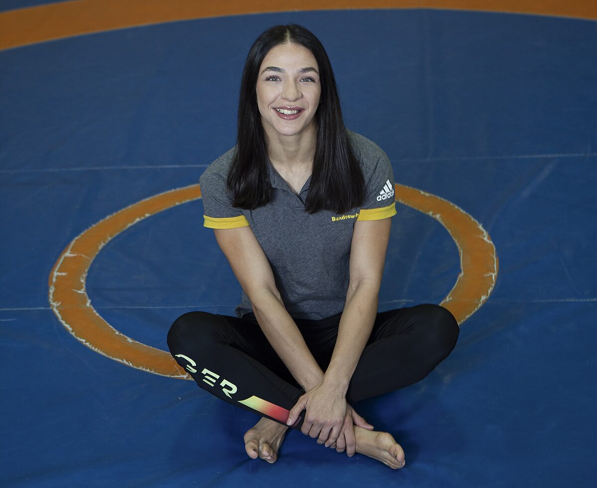   »Ich habe es immer geliebt, mich zu kabbeln« | Anastasia Blayvas im Gespräch über das Ringen und das Ziel Olympia  