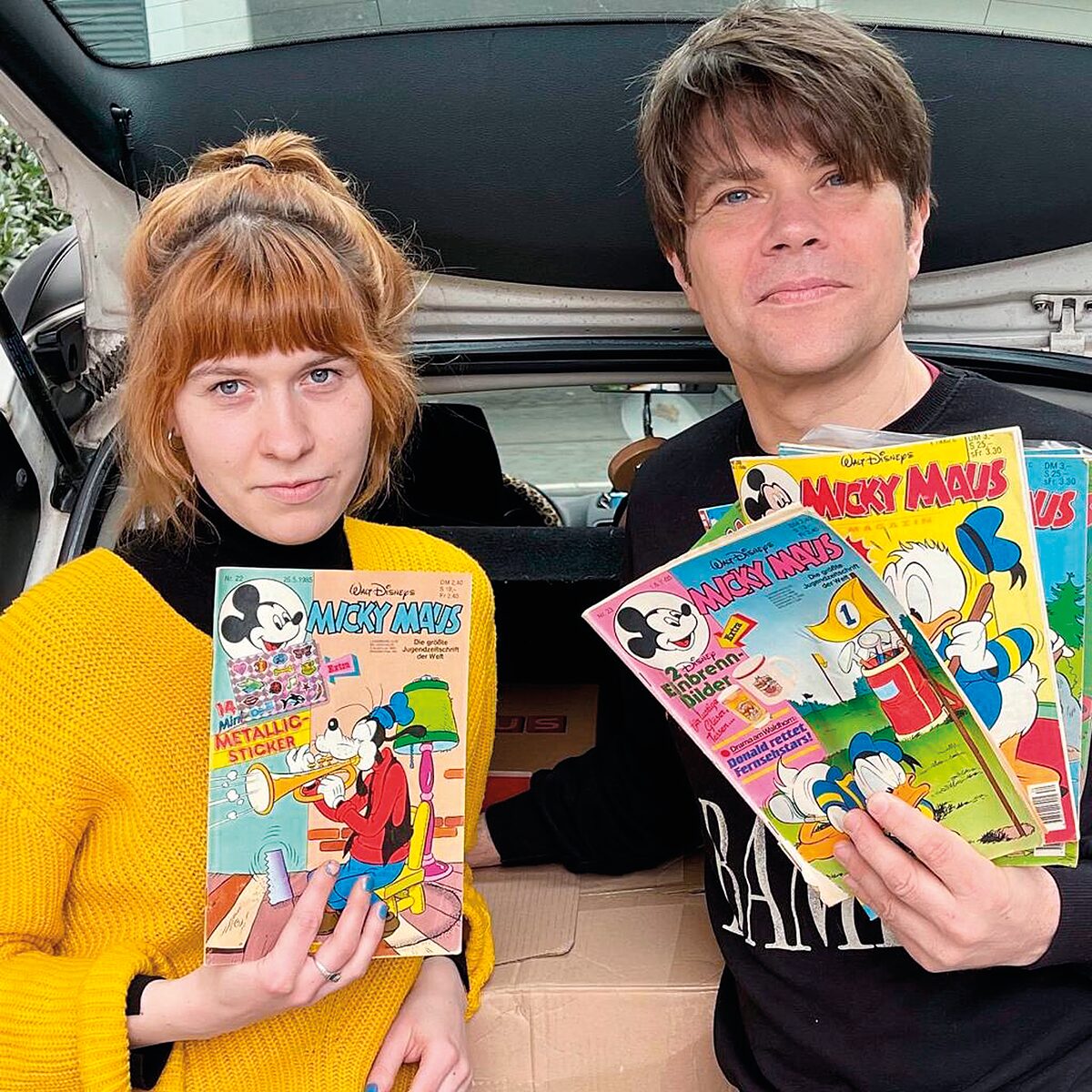   Wasser, Zoom und Micky Maus | Fiona Lehmann und Jan Müller reden über »Gewäsch«, die Split-EP ihrer Bands Frau Lehmann und Dirty Dishes  