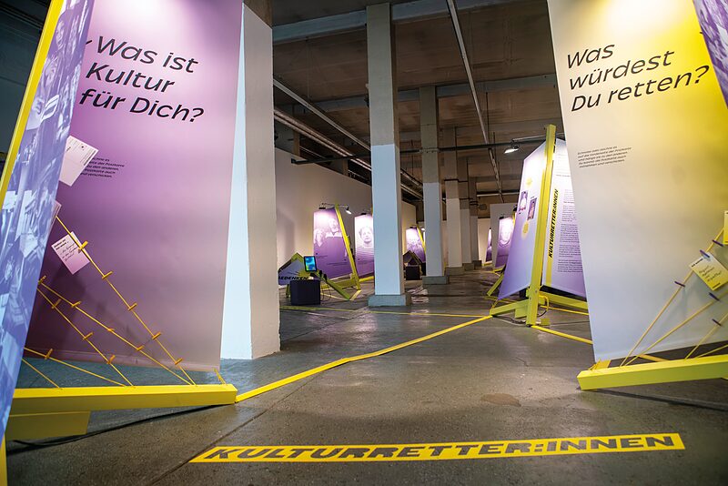 Gegen Amnesie | Die Ausstellung »Kulturretter:innen« im Tapetenwerk 