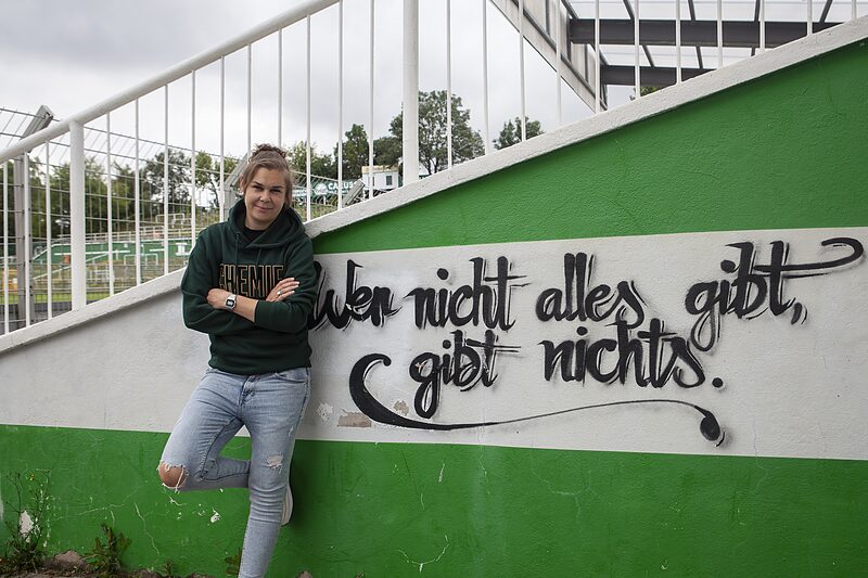 Krankenschwester und Kapitänin | Katharina Freitag hat in der Bundesliga und halb Leipzig gespielt – mit der BSG Chemie Leipzig will sie in die Regionalliga