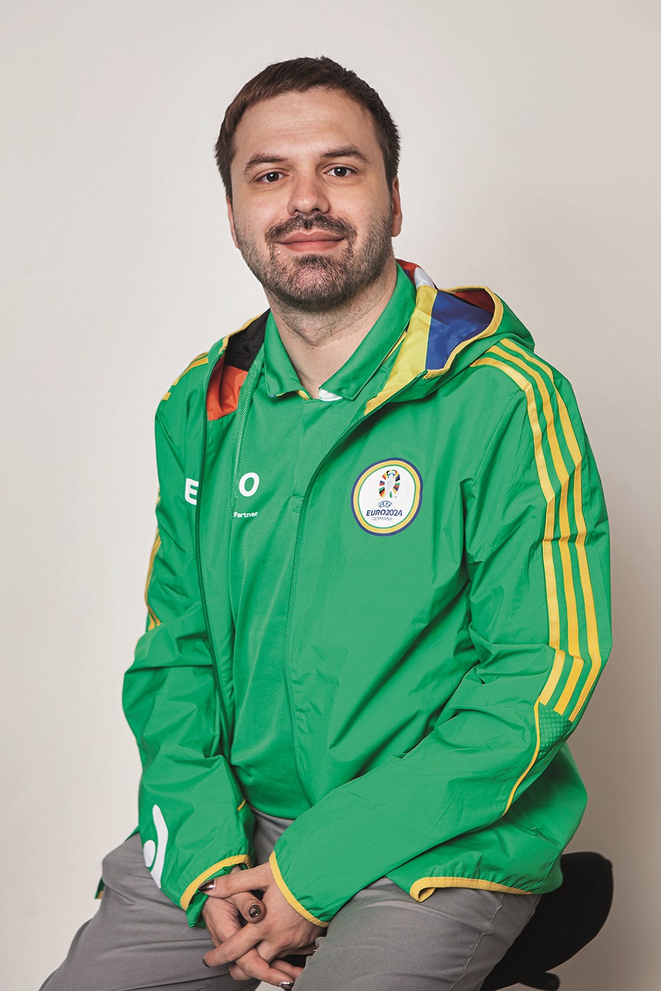   Der Gesellschaft etwas zurückgeben | Christian Lieberwirth ist überhaupt kein Fußball-Fan – hat sich aber trotzdem unbezahlten Urlaub genommen, um bei der EM in Leipzig ehrenamtlich zu helfen  