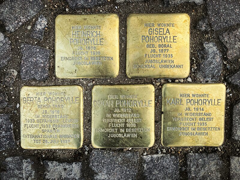Mit dem Herzen stolpern | Gedenken an die Opfer des Nationalsozialismus und Stolperstein-Putzen