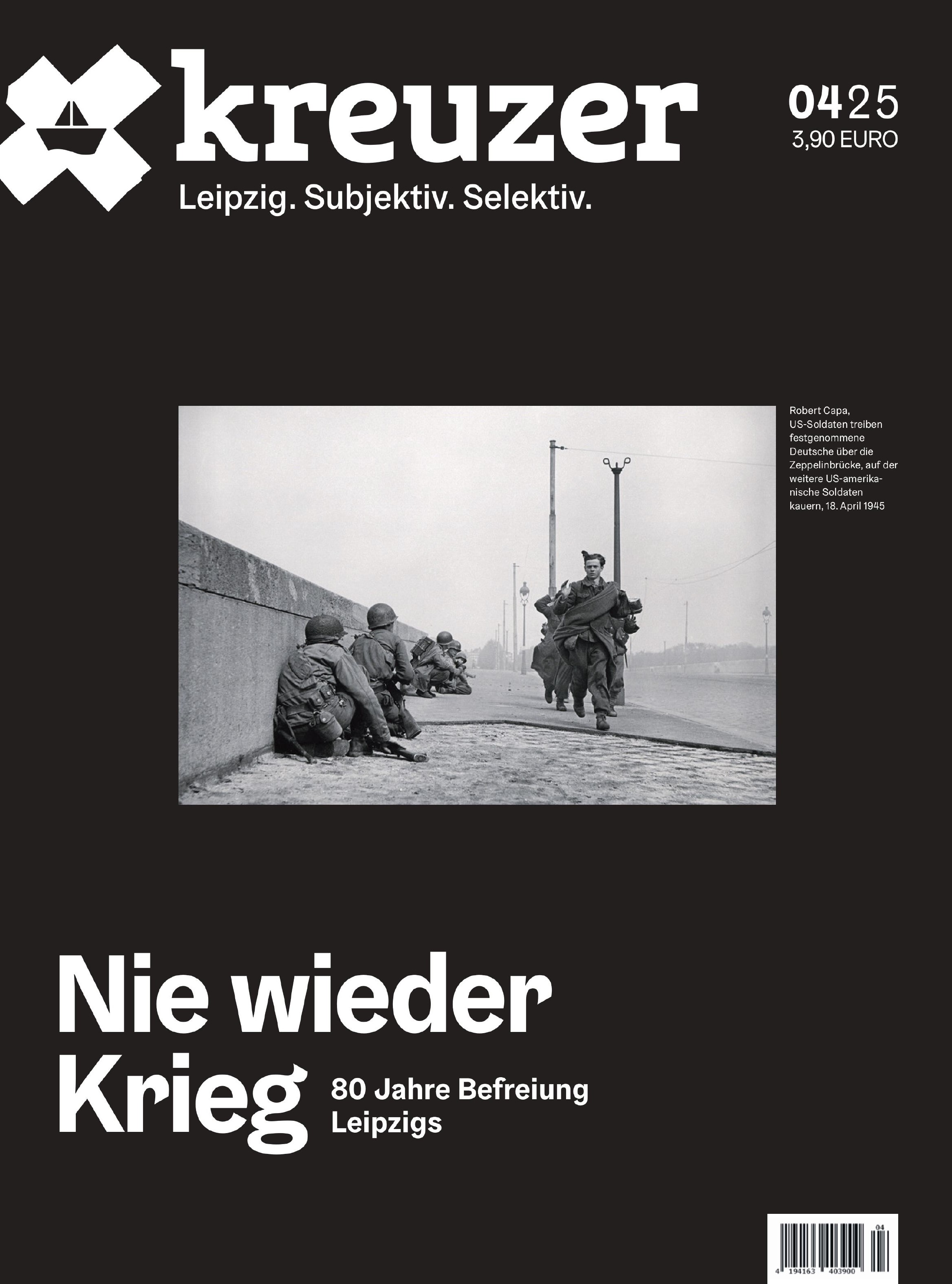   Nie wieder Krieg | 80 Jahre Befreiung Leipzigs  