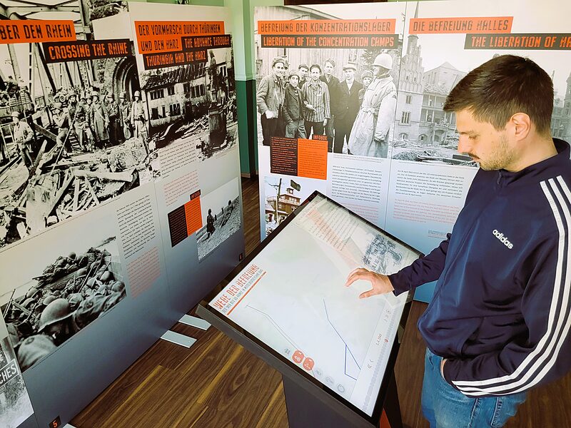 Vom D-Day zum Elbe-Day | Im Capa-Haus zeigt eine neue Ausstellung den Weg der US-Armee zur Befreiung Mitteldeutschlands 1945
