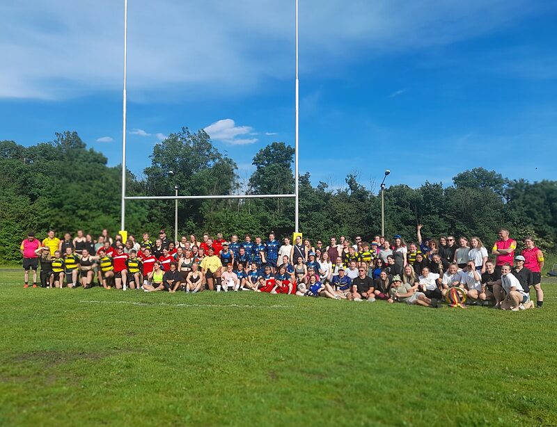 Sprinten, tackeln, ackern | Am Wochenende fand die Verbandsmeisterschaften der Damen im Siebener-Rugby in Leipzig statt