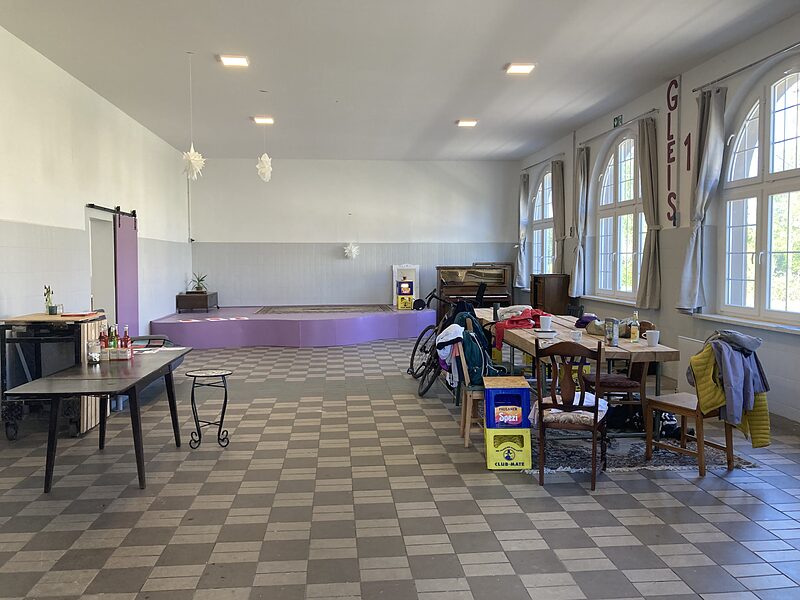 Die neue Bühne im Kulturbahnhof