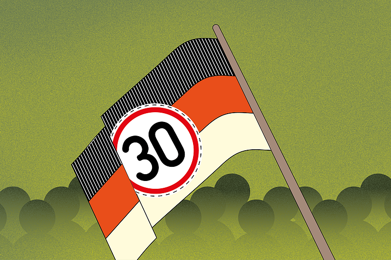 Ökolöwe, halt dein Mündlein | Die CDU will nicht, dass der Ökolöwe an der Entwicklung des Wirtschaftsverkehrs mitarbeitet