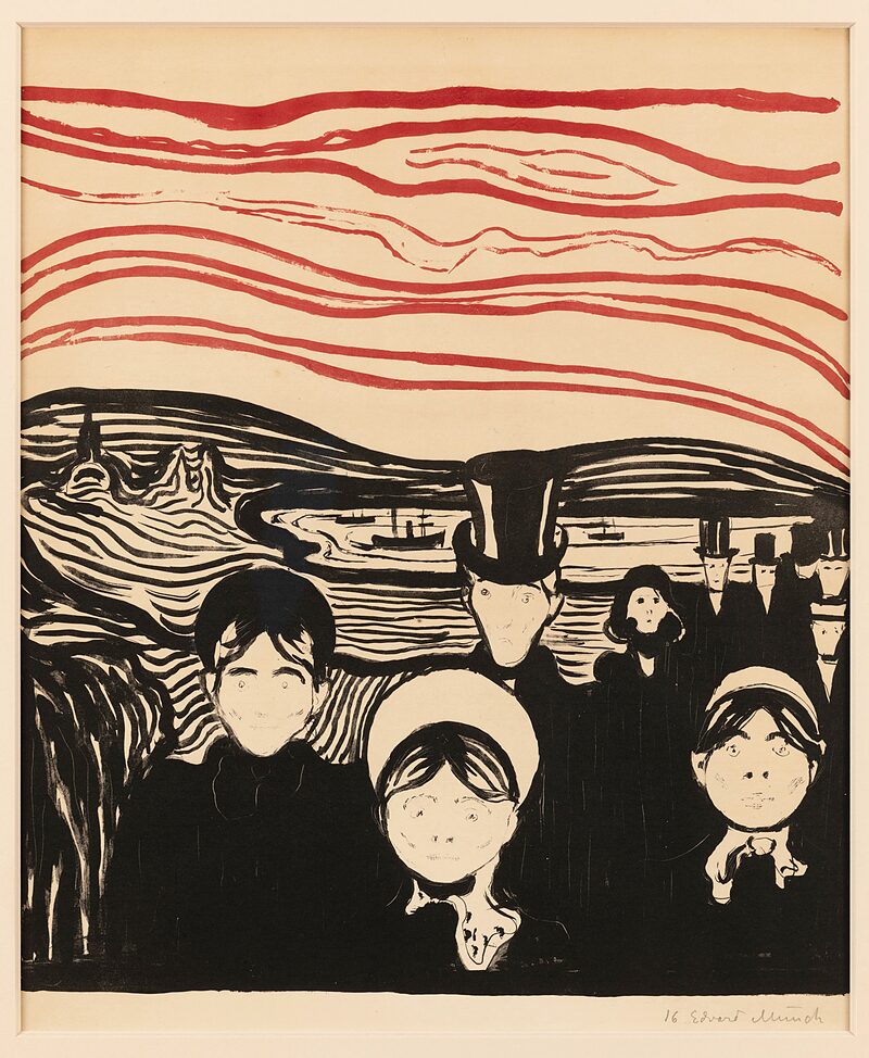 Angst in Chemnitz | Die Kunstsammlungen zeigen Arbeiten von Edvard Munch und zeitgenössischen Künstlerinnen und Künstlern zu Angst und Einsamkeit