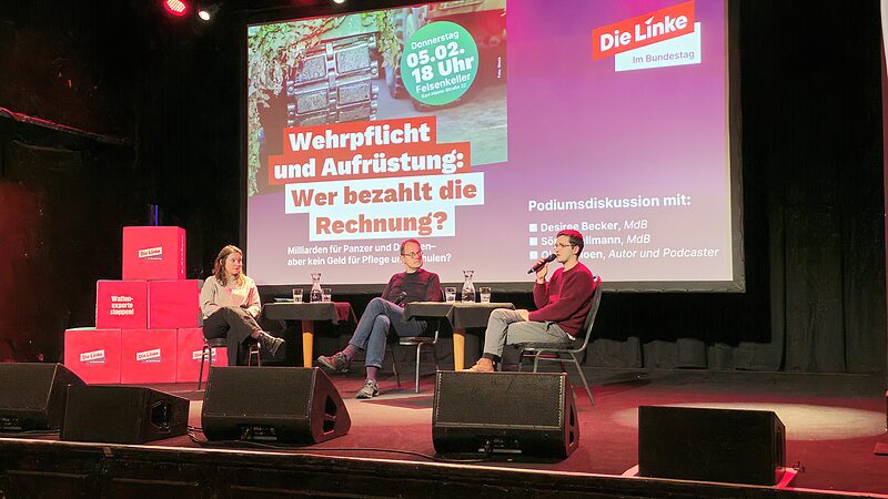 Links an Putin vorbei | Wehrpflichtdebatte mit Sören Pellmann, Strategietipps von Politikinfluencer Ole Nymoen