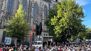 Konzerte am Bachdenkmal