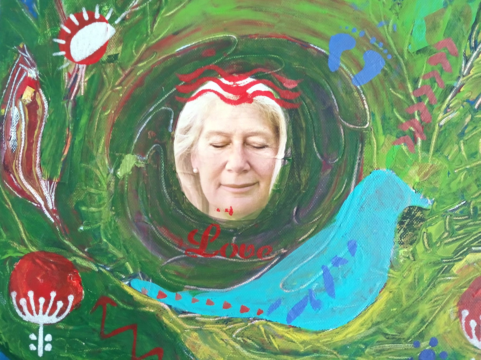 Malbegleitung für Frauen - Intuitives Malen ---