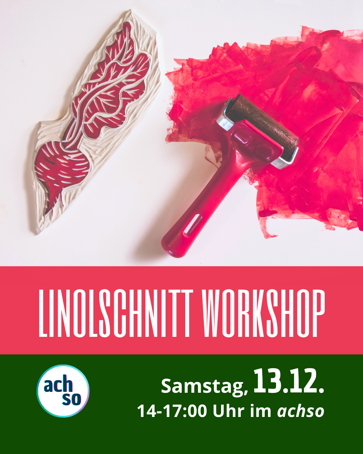 ⁄⁄⁄   LINOLSCHNITT Workshop  ⁄⁄⁄ ---