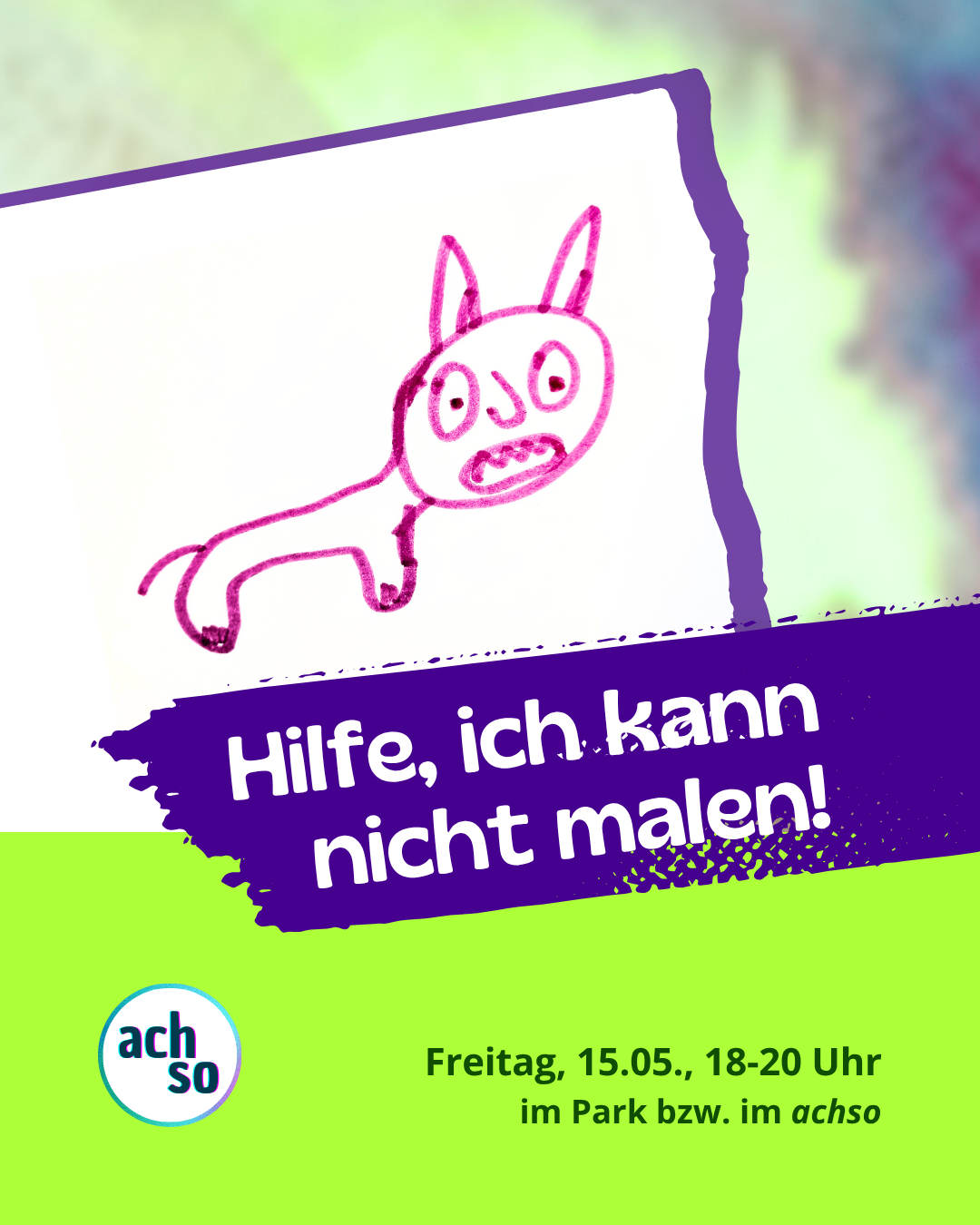 Hilfe, ich kann nicht malen 😵‍💫 ---