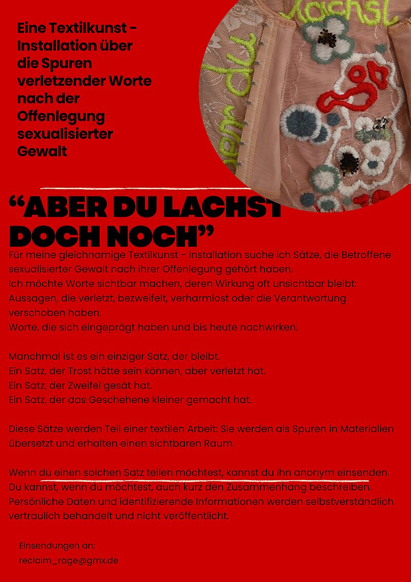 Aber du lachst doch noch