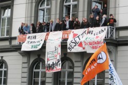   Überraschende Wendung | Das Rektorat der Uni Leipzig sind auf die Forderungen der Protestierenden eingegangen. Die Vollblockade des Rektorats wird damit umgehend aufgelöst  