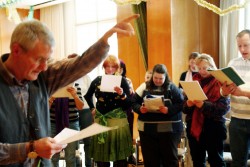   Reise in die Solidarität | Leipziger Arbeitslosenchor »La Bohème« singt beim Ökumenischen Kirchentag in München  