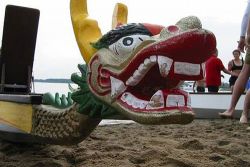   Drachen gesichtet | 9. Drachenbootfestival am Samstag am Cospudener See  