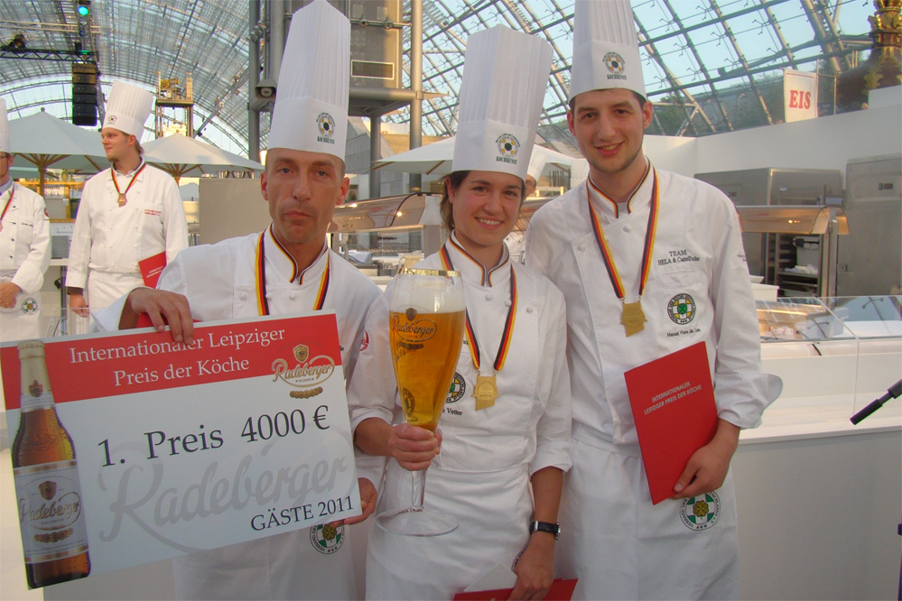   Messen, Köche und Pokale | Finale des 10. »Internationalen Leipziger Preises der Köche« auf der GÄSTE 2011  