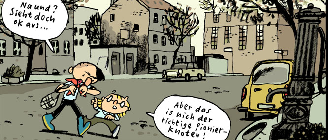   »Mirco Watzke ist ein Schisser wie ich damals« | Comickünstler Mawil über sein autobiografisch gefärbtes Album »Kinderland«  