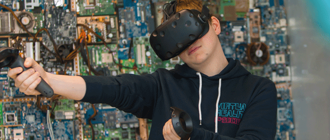   Spaziergang im Cyberspace | Ein neuartiger Typus der guten, alten Spielhalle macht Virtual Reality erlebbar  