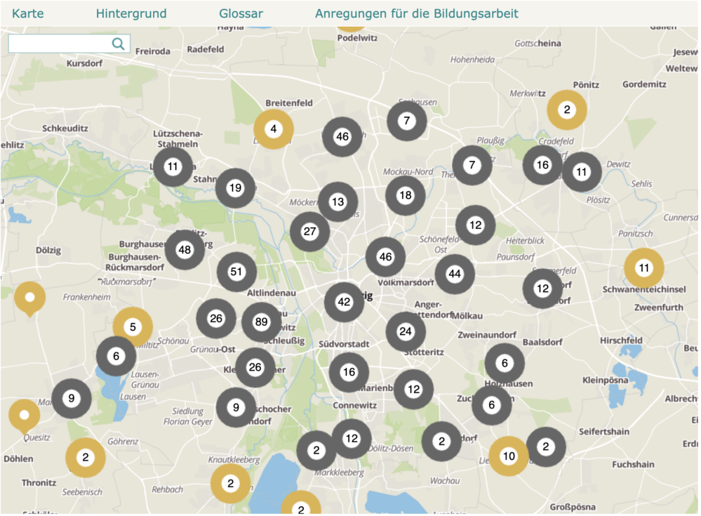   »NS-Verbrechen geschahen nicht irgendwo«  | Digitale Karte über Orte der NS-Zwangsarbeit in Leipzig veröffentlicht  
