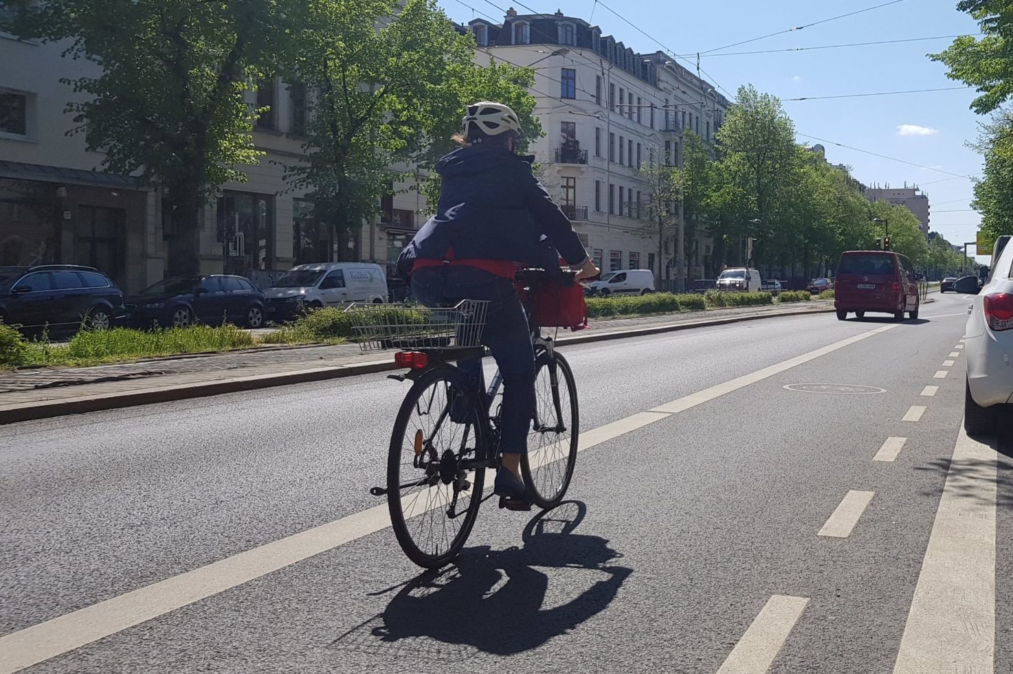   Keine Fahrradstraße für den Leipziger Süden | Es gibt zu wenig Fahrradfahrer auf der Karl-Liebknecht-Straße für das Vorhaben  
