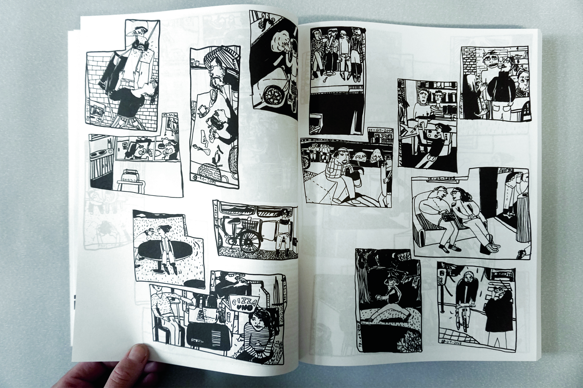   Leben ist wie Zeichnen, nur ohne Radiergummi | Franziska Junges gezeichnetes Tagebuch der Jahre 2003–2012 ist in einer bibliophilen Ausgabe erschienen  