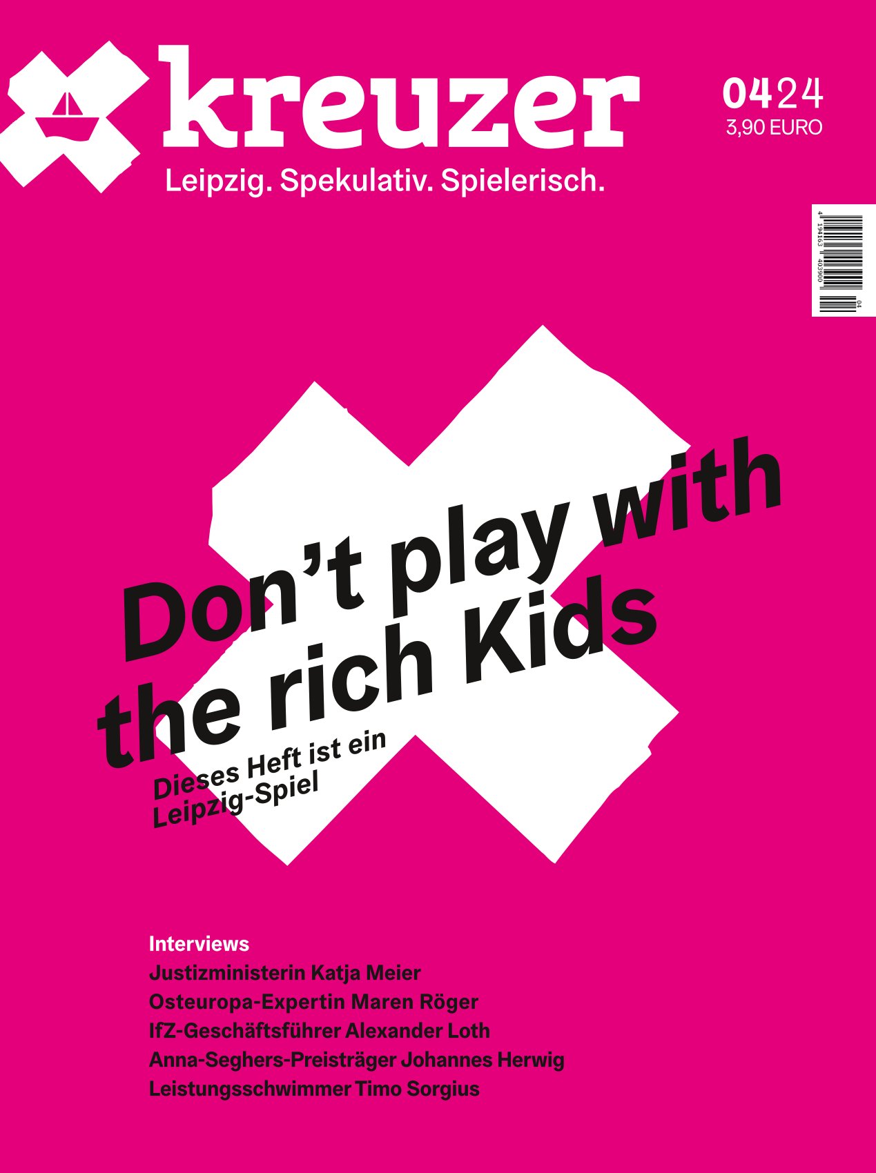   Don't play with the rich Kids | Dieses Heft ist ein Leipzig-Spiel  