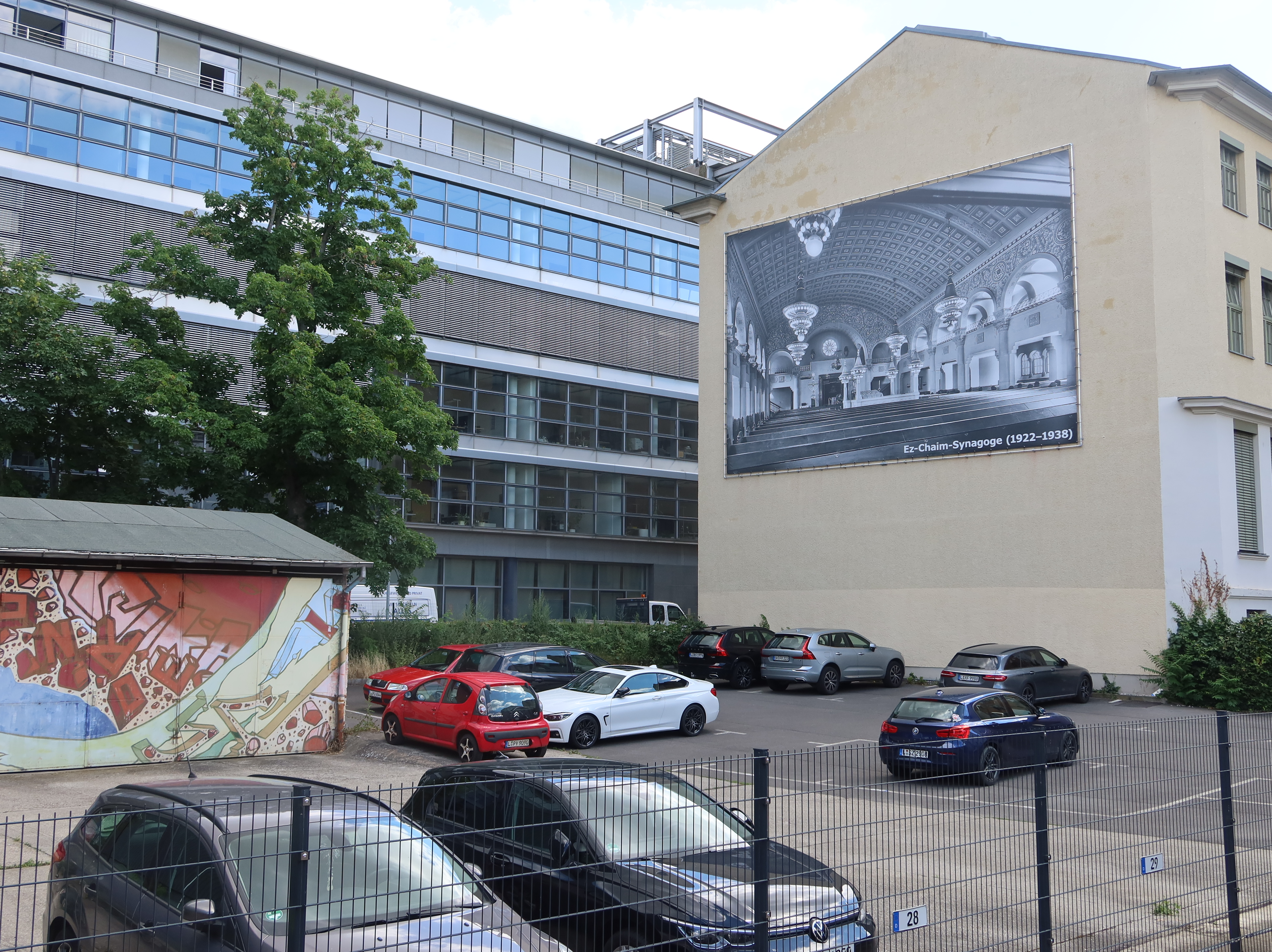   Zurückgekehrte Erinnerung | Der Verein Notenspur erinnert Klanginstallation an die Ez-Chaim-Synagoge  