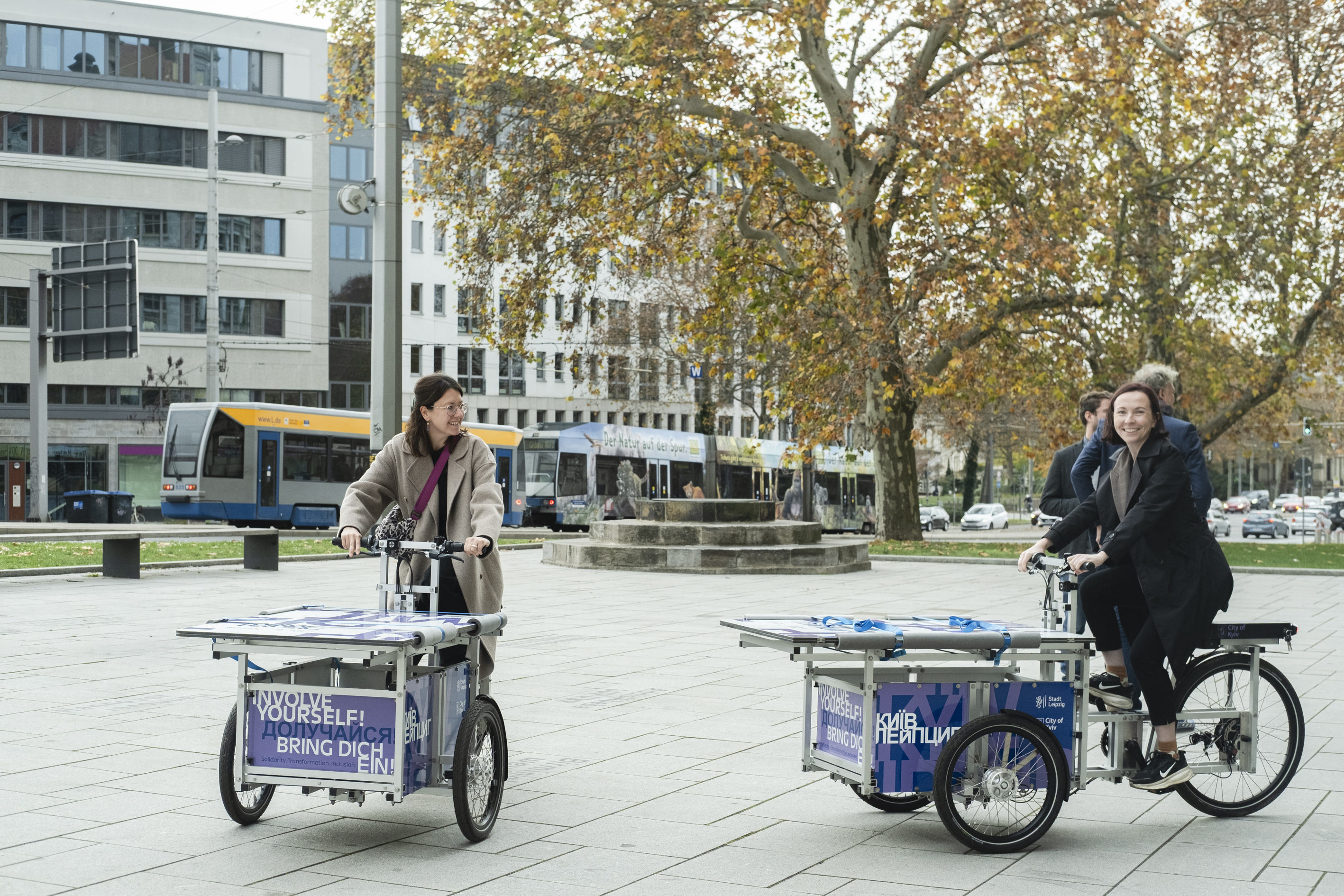   »Es geht ums Ganze und nicht nur um irgendwelche Büroarbeit« | Gabriele Goldfuß und Kristina Raßmann sprechen über die Städtepartnerschaft mit Kyjiw im Angesicht des Krieges  