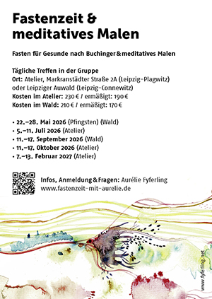 Künstlerische Fastenzeit – im Atelier oder im Wald ---